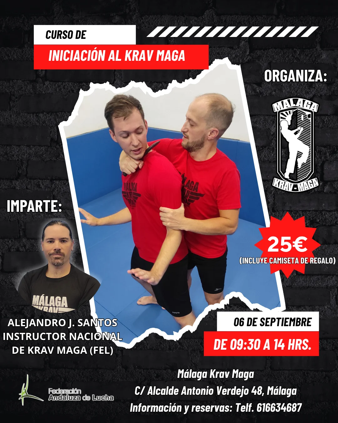 Curso de Iniciación Málaga Krav Maga